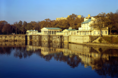 Fairmount Waterworks, 
                                East bank of Schuylkill River, Philadelphia. Photo taken December, 1984. Photo by Jack E. Boucher, 
                                National Park Service. LOC 314409cu.jpg