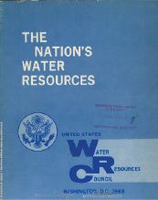 Water Resources Council First Report - 1968 cover