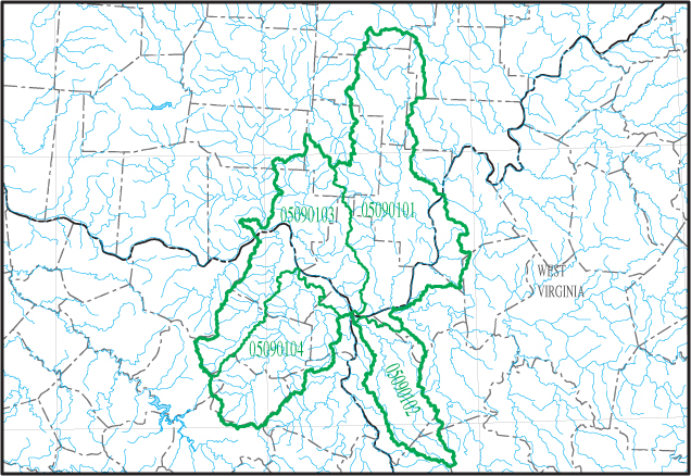 Click on a Cataloging Unit Boundary