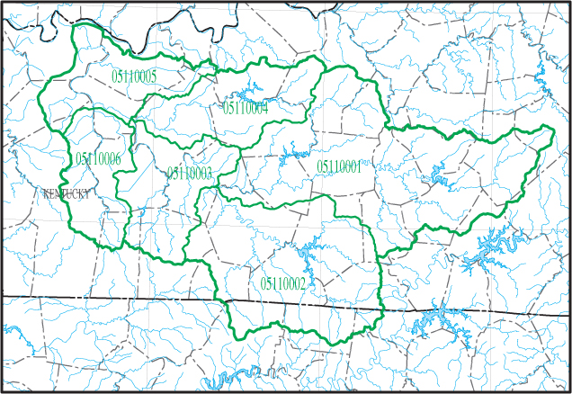 Click on a Cataloging Unit Boundary