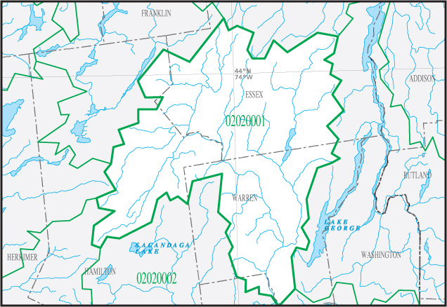 Click on the Additional Information for this Watershed link below the map