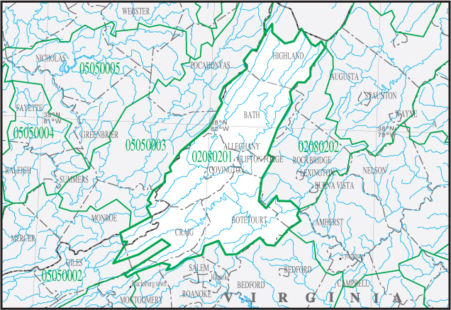 Click on the Additional Information for this Watershed link below the map