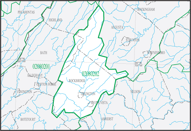 Click on the Additional Information for this Watershed link below the map