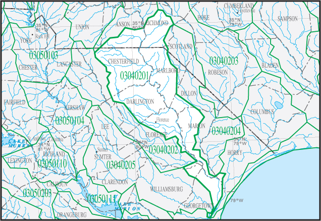 Click on the Additional Information for this Watershed link below the map