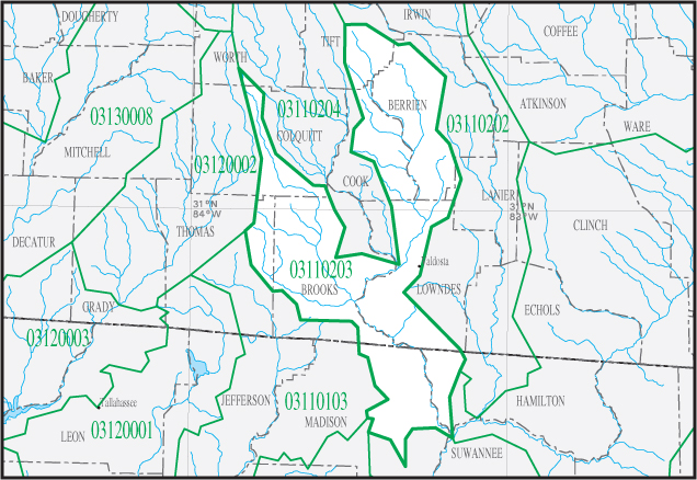 Click on the Additional Information for this Watershed link below the map