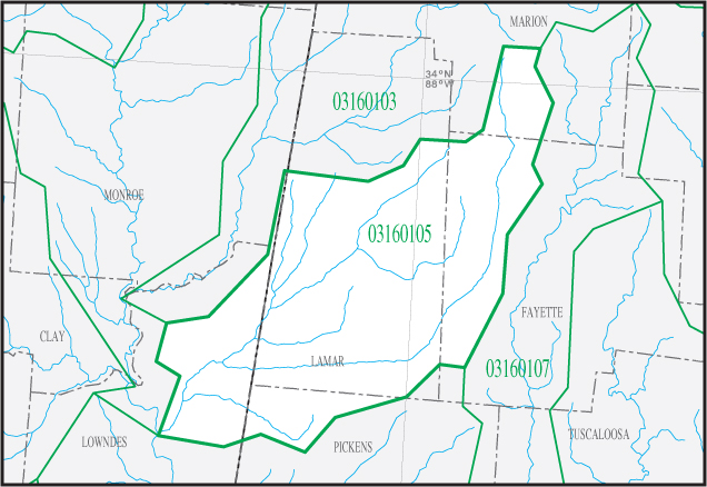 Click on the Additional Information for this Watershed link below the map