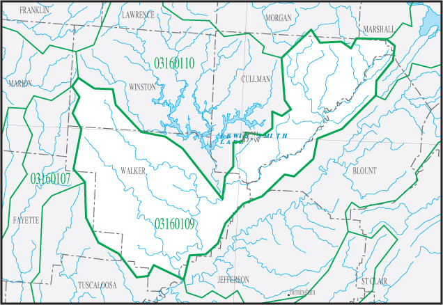 Click on the Additional Information for this Watershed link below the map