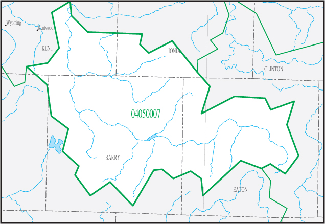 Click on the Additional Information for this Watershed link below the map