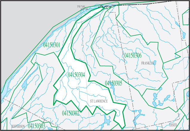 Click on the Additional Information for this Watershed link below the map