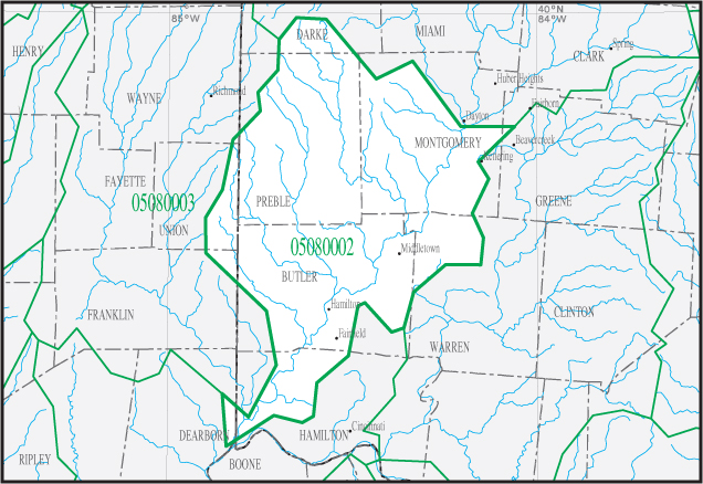 Click on the Additional Information for this Watershed link below the map