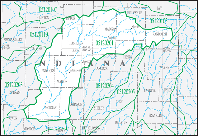 Click on the Additional Information for this Watershed link below the map