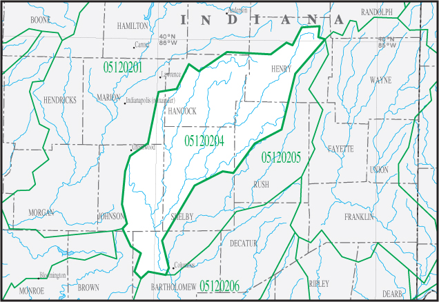 Click on the Additional Information for this Watershed link below the map