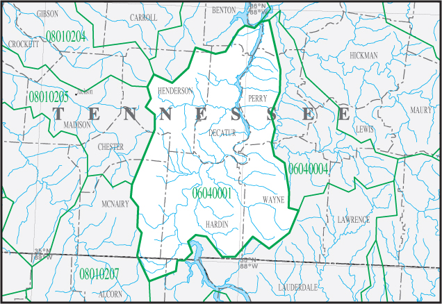 Click on the Additional Information for this Watershed link below the map