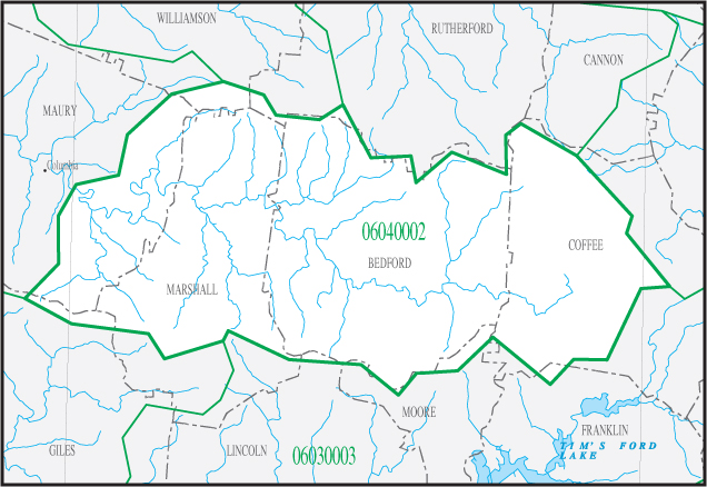 Click on the Additional Information for this Watershed link below the map