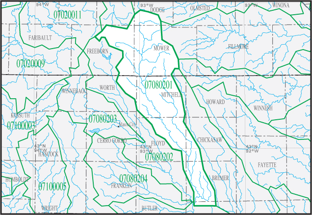 Click on the Additional Information for this Watershed link below the map