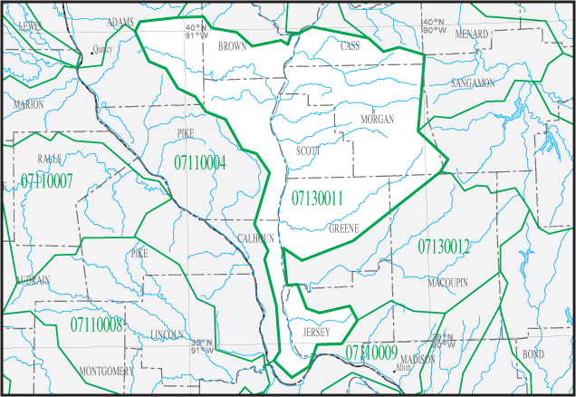 Click on the Additional Information for this Watershed link below the map