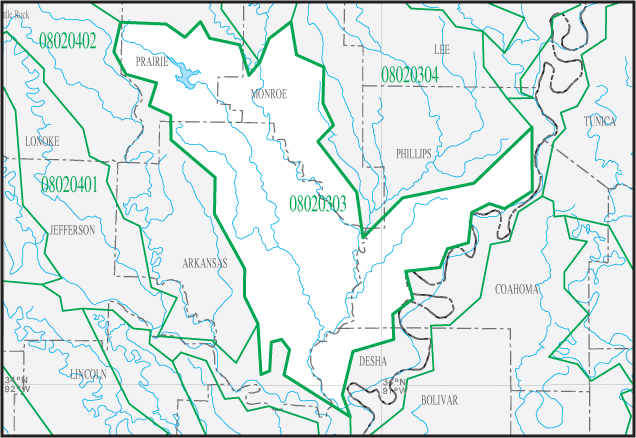 Click on the Additional Information for this Watershed link below the map