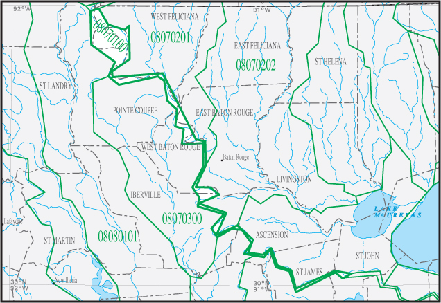 Click on the Additional Information for this Watershed link below the map