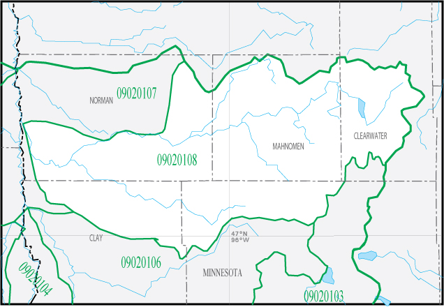 Click on the Additional Information for this Watershed link below the map