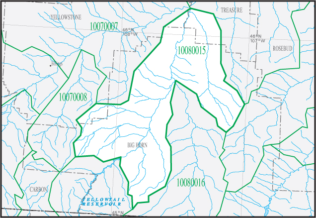 Click on the Additional Information for this Watershed link below the map