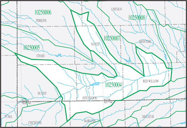 Click on the Additional Information for this Watershed link below the map