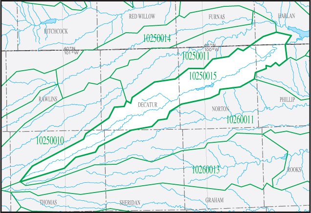 Click on the Additional Information for this Watershed link below the map