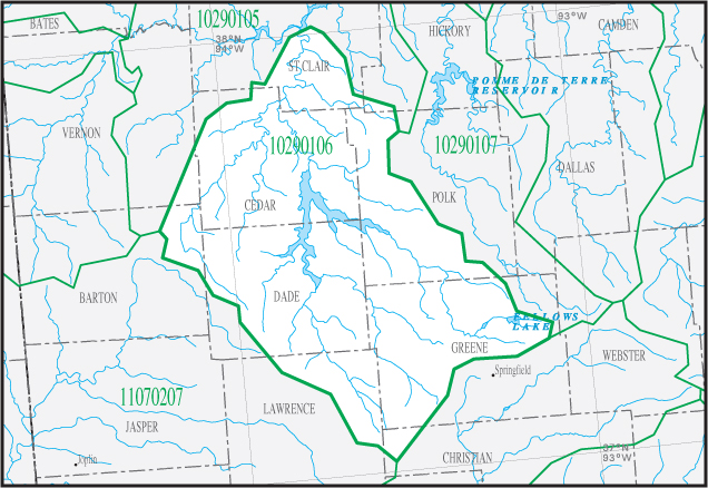 Click on the Additional Information for this Watershed link below the map