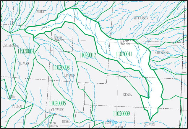 Click on the Additional Information for this Watershed link below the map