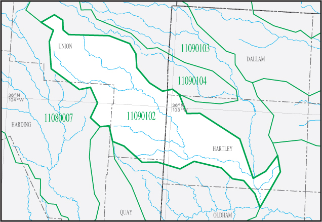 Click on the Additional Information for this Watershed link below the map