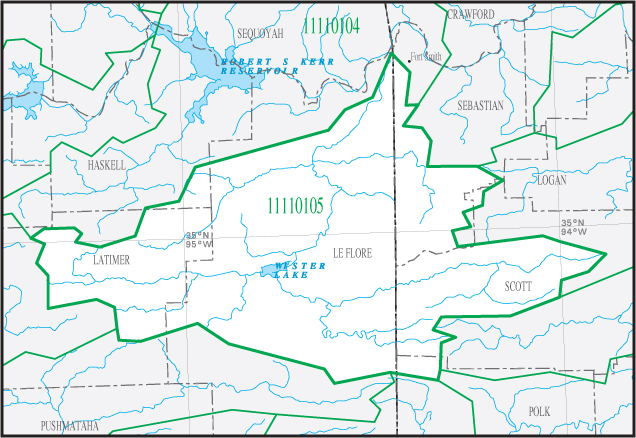 Click on the Additional Information for this Watershed link below the map