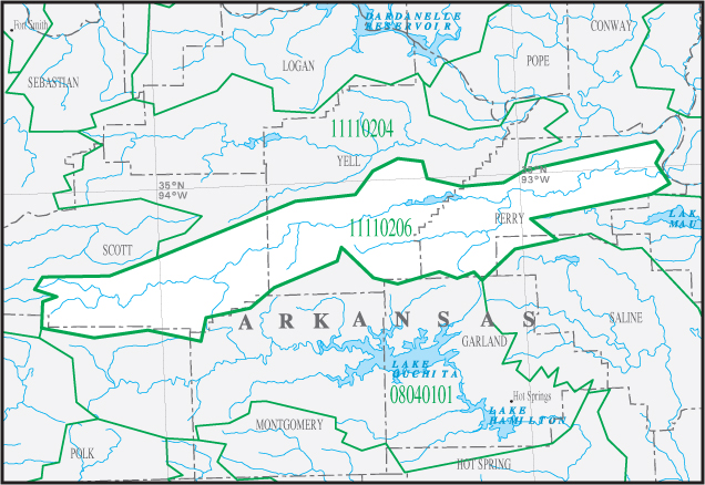 Click on the Additional Information for this Watershed link below the map