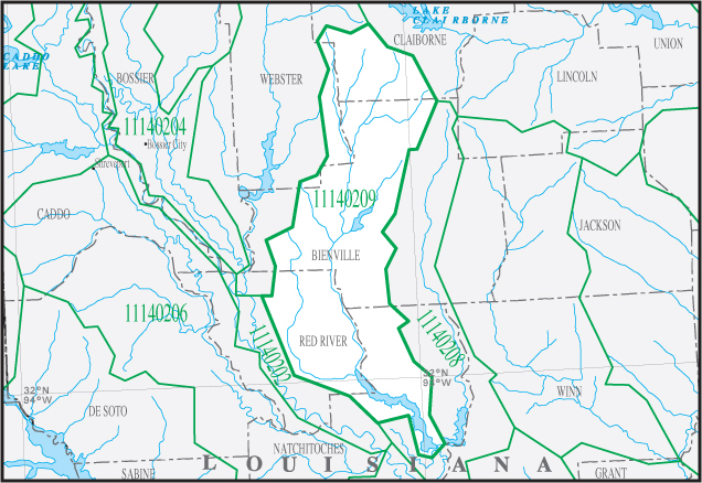 Click on the Additional Information for this Watershed link below the map