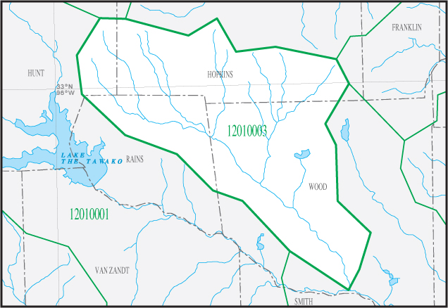 Click on the Additional Information for this Watershed link below the map