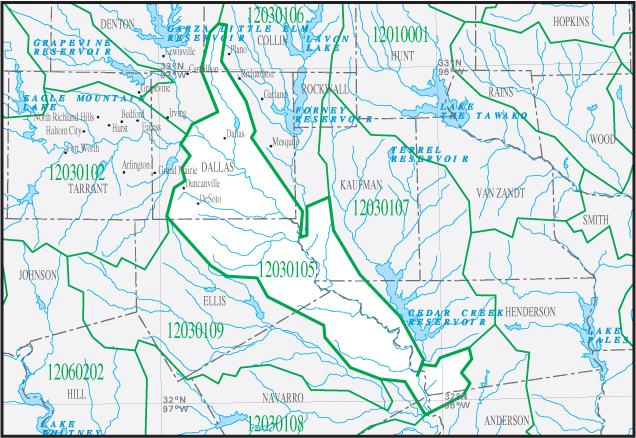 Click on the Additional Information for this Watershed link below the map