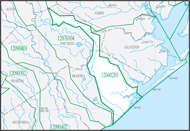 Click on the Additional Information for this Watershed link below the map