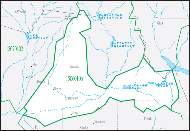 Click on the Additional Information for this Watershed link below the map