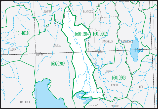 Click on the Additional Information for this Watershed link below the map