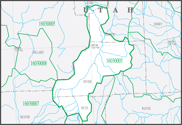 Click on the Additional Information for this Watershed link below the map