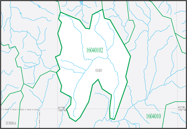 Click on the Additional Information for this Watershed link below the map