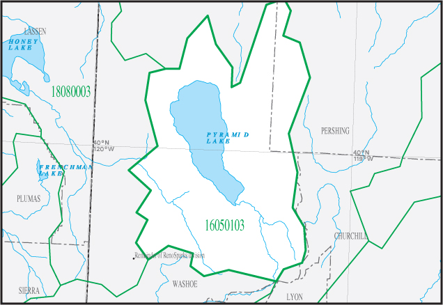 Click on the Additional Information for this Watershed link below the map