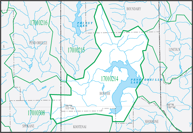 Click on the Additional Information for this Watershed link below the map