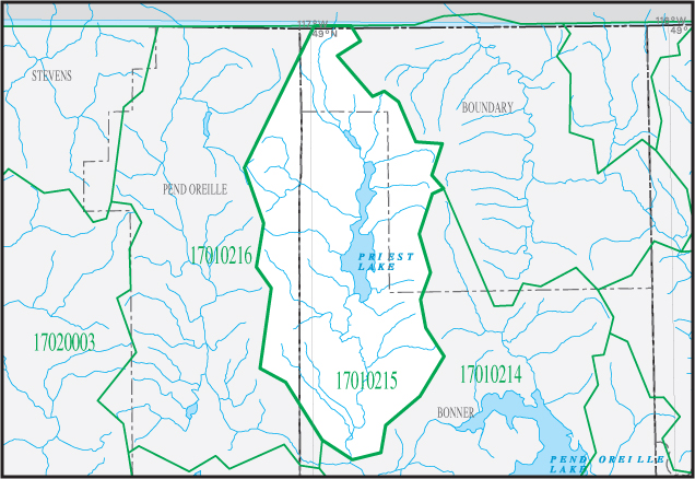 Click on the Additional Information for this Watershed link below the map