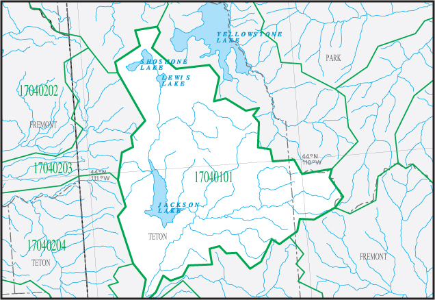 Click on the Additional Information for this Watershed link below the map