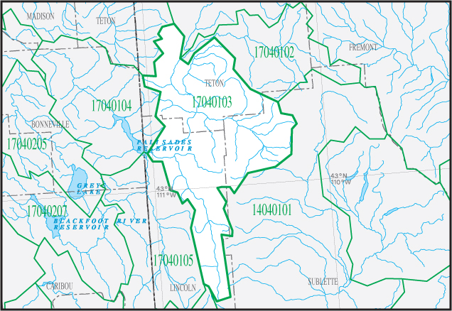 Click on the Additional Information for this Watershed link below the map