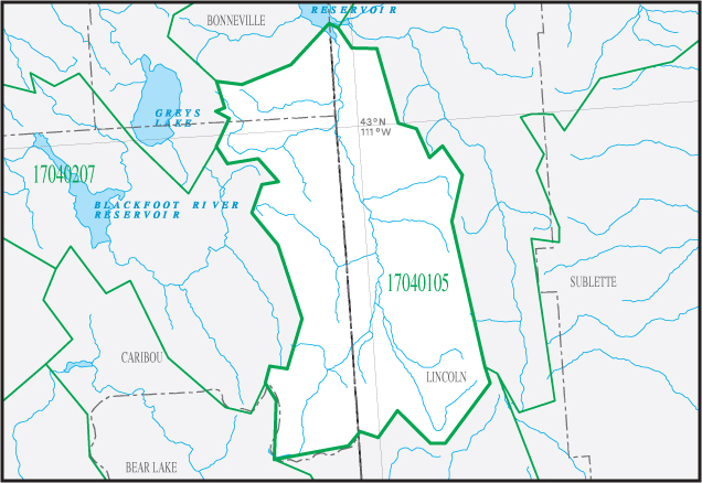 Click on the Additional Information for this Watershed link below the map