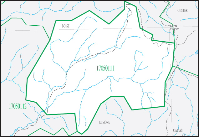 Click on the Additional Information for this Watershed link below the map