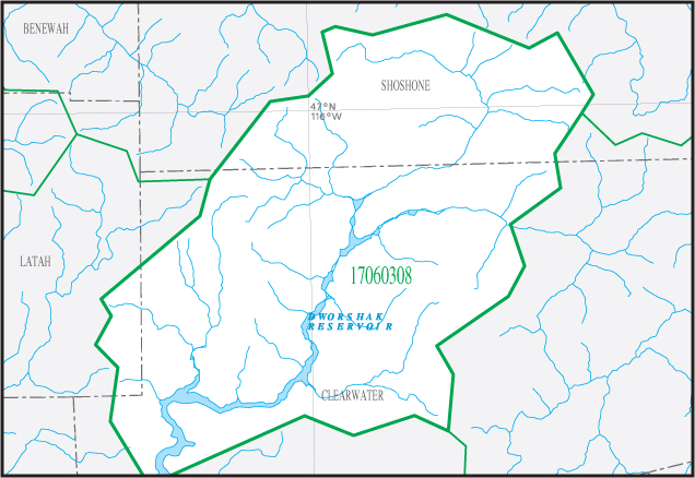 Click on the Additional Information for this Watershed link below the map