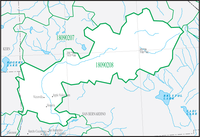 Click on the Additional Information for this Watershed link below the map