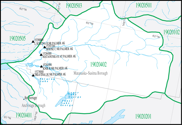 Click on the Additional Information for this Watershed link below the map