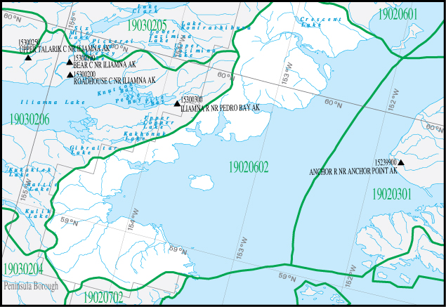 Click on the Additional Information for this Watershed link below the map